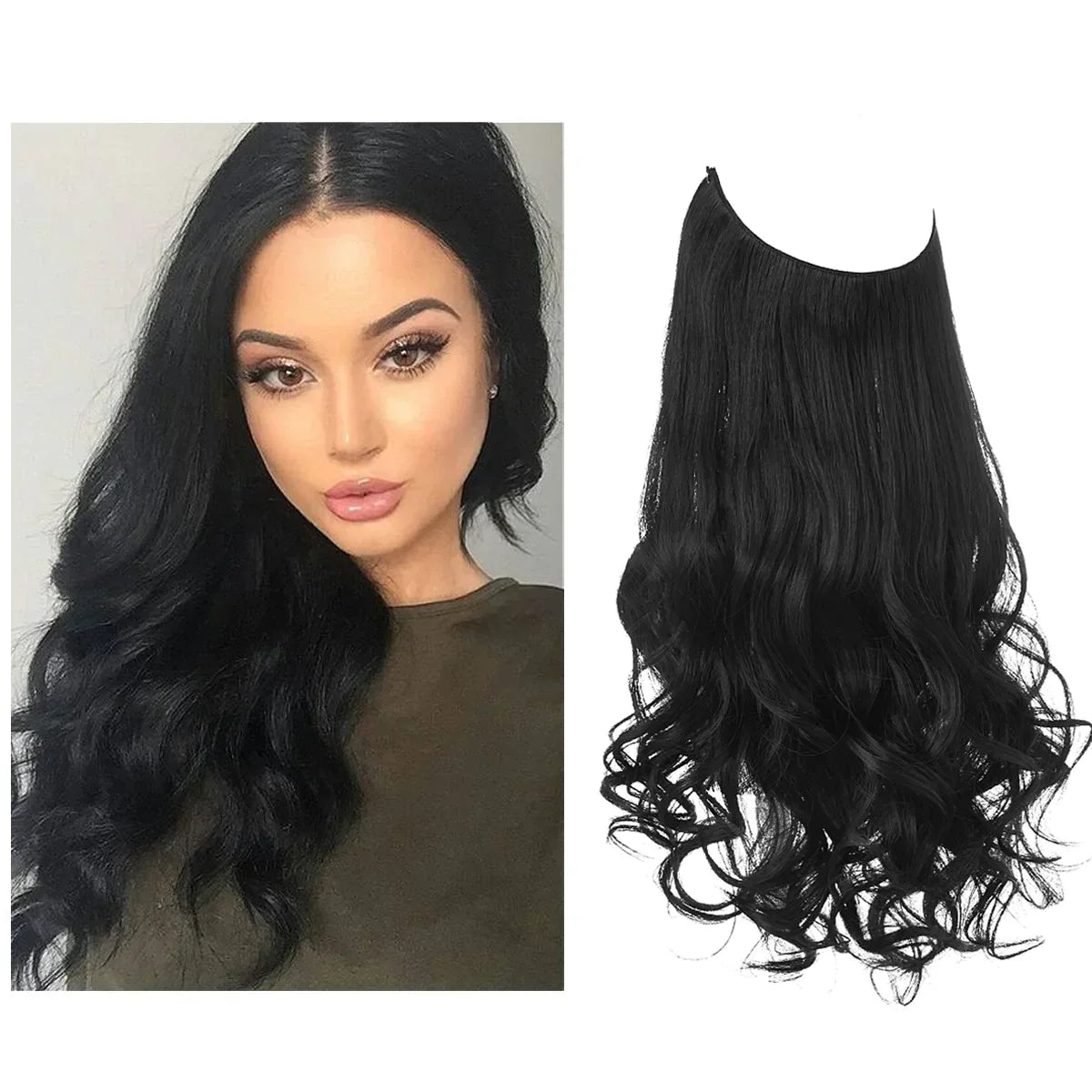 Premium Echt Haar Extensions met Natuurlijke Glans | 100% Mensenhaar | Hittebestendig