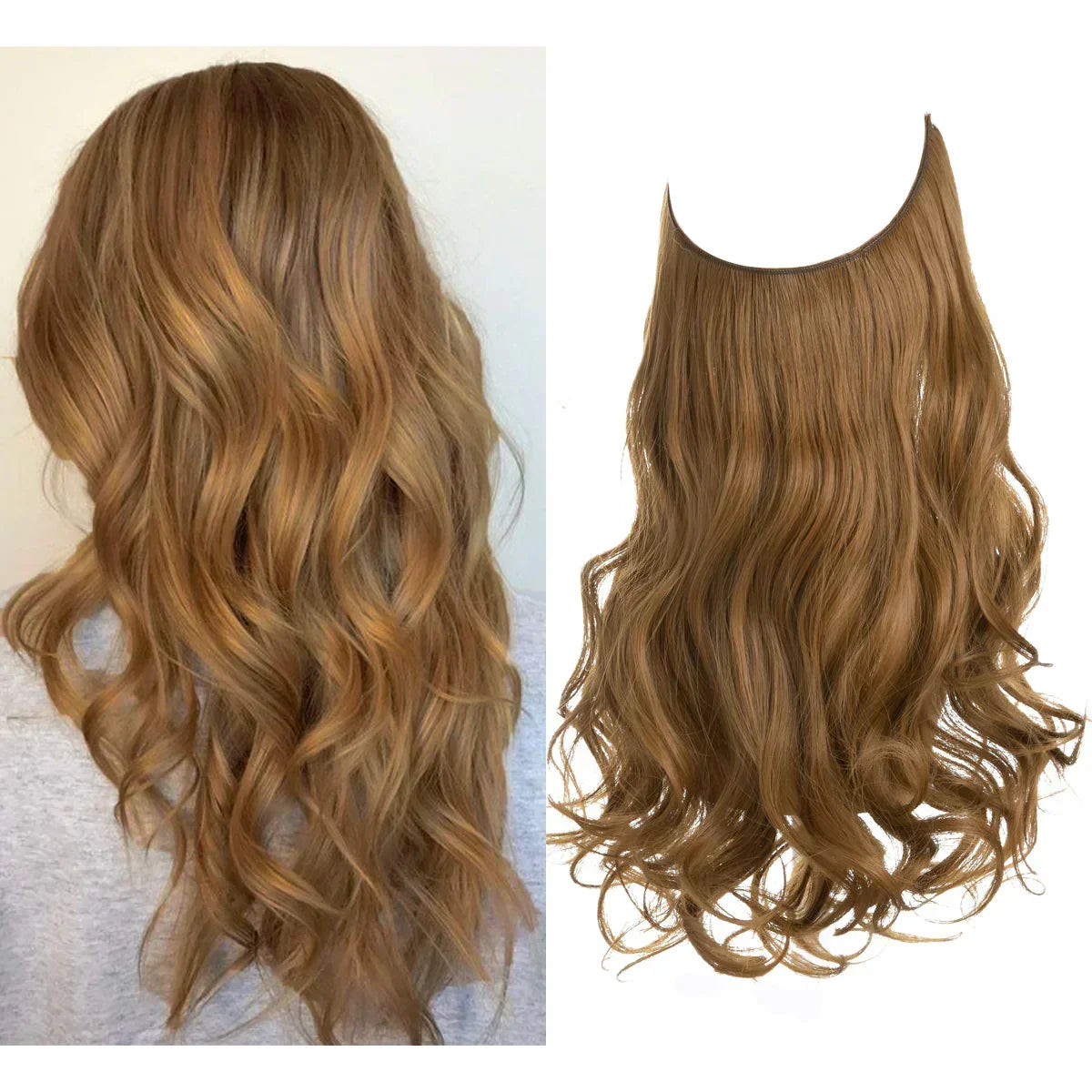Premium Echt Haar Extensions met Natuurlijke Glans | 100% Mensenhaar | Hittebestendig