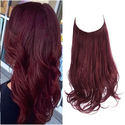 Premium Echt Haar Extensions met Natuurlijke Glans | 100% Mensenhaar | Hittebestendig