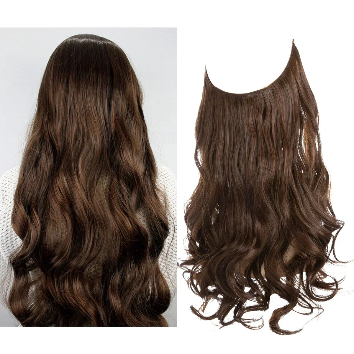 Premium Echt Haar Extensions met Natuurlijke Glans | 100% Mensenhaar | Hittebestendig