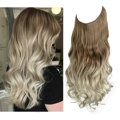 Premium Echt Haar Extensions met Natuurlijke Glans | 100% Mensenhaar | Hittebestendig