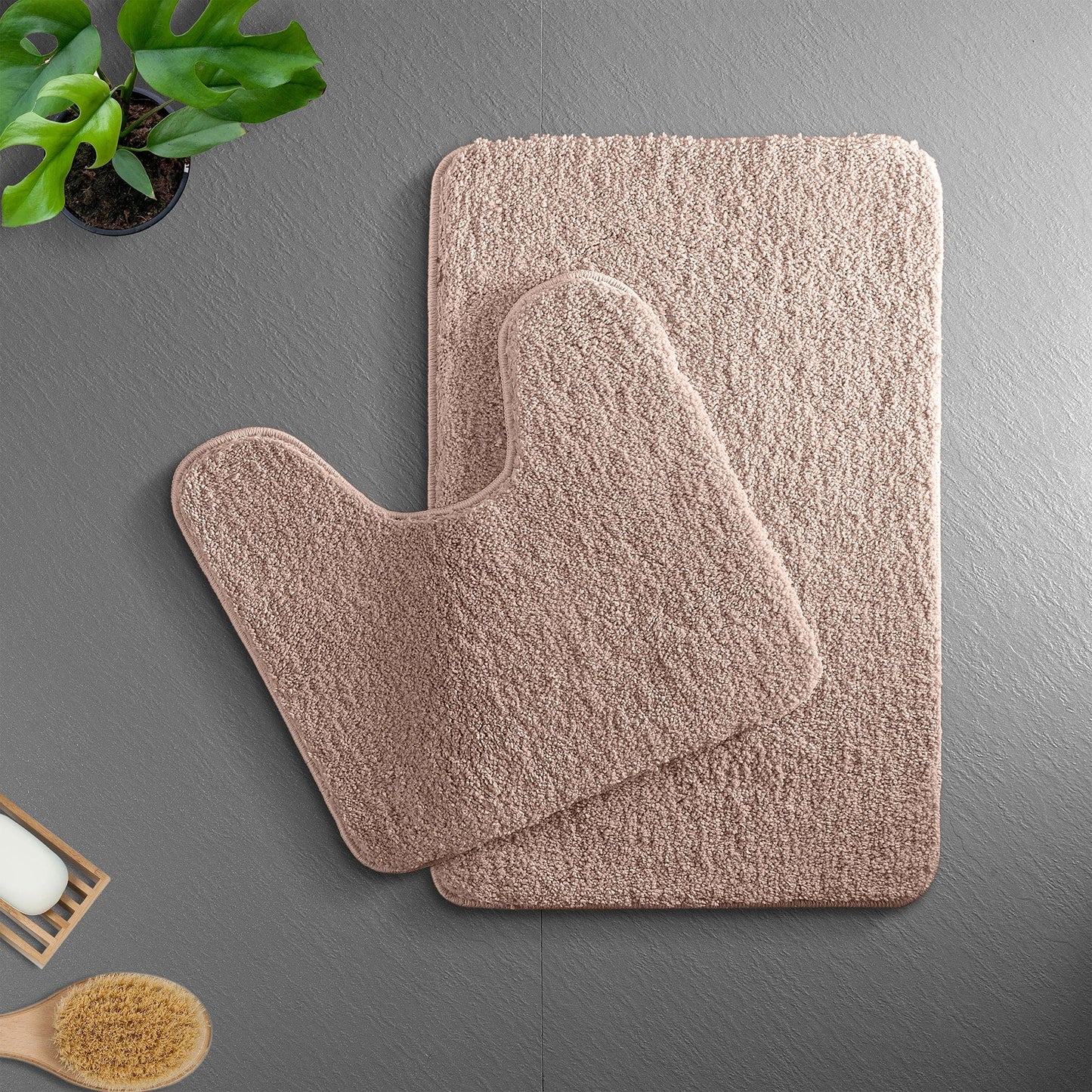 PlushHaven Badmat – Ultra Zachte Microvezel Antislip Mat met Snelle Wateropname