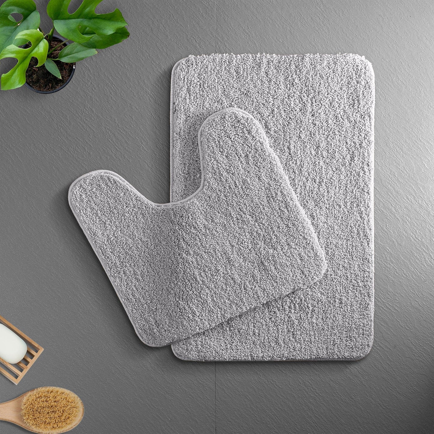 PlushHaven Badmat – Ultra Zachte Microvezel Antislip Mat met Snelle Wateropname