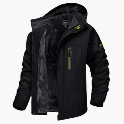 Warme Outdoor Winterjas voor Heren – Wind- en Waterdicht met Capuchon