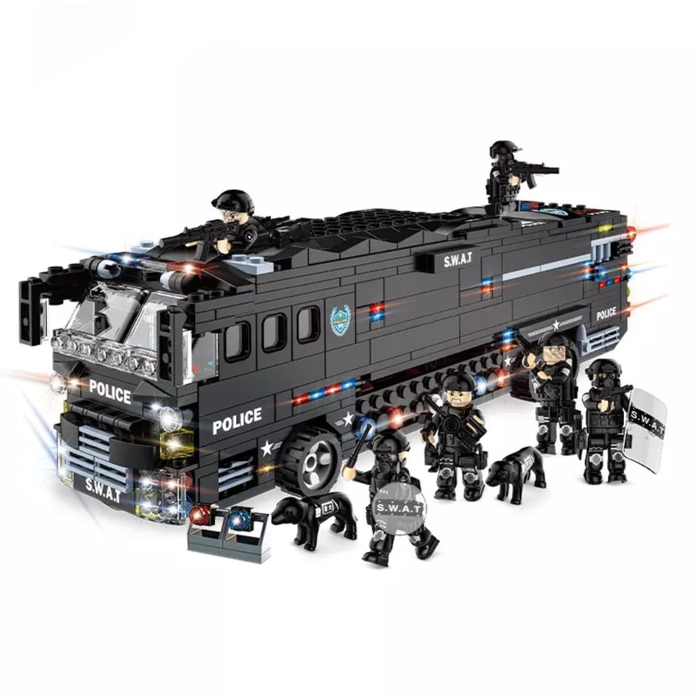 SWAT Team Bouwset | 1014 Onderdelen | Compatibel met Merken