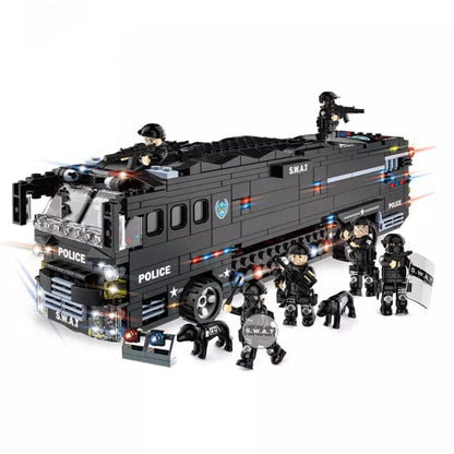 SWAT Team Bouwset | 1014 Onderdelen | Compatibel met Merken