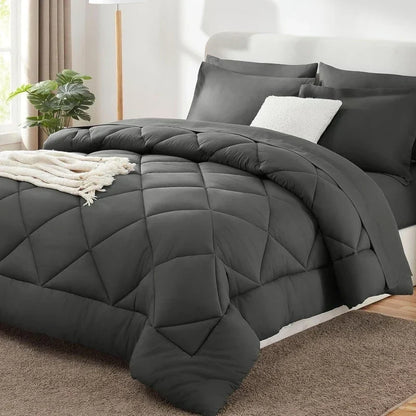 Polyester Winterdekbed Kingsize Effen - Zacht en Huidvriendelijk