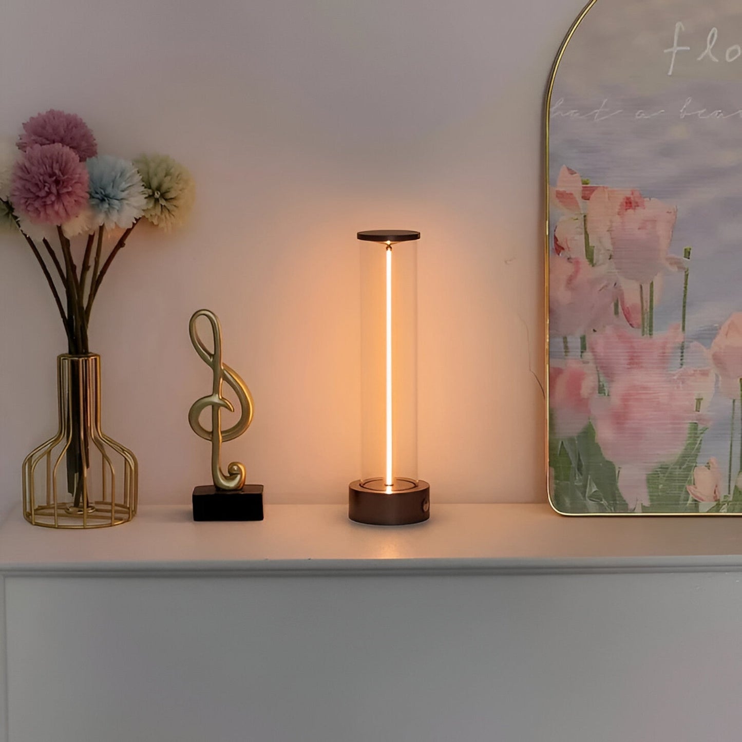 Futuristische Tafellamp "Lichtstaaf" met Instelbare Helderheid
