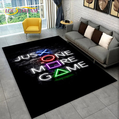 GameJoy Speelmat – Zachte 3D Gamepad Vloermat voor Kinderen en Gamers