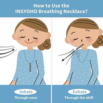 Ademhalings-ritme ketting voor mindfulness en ontspanning