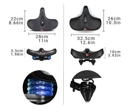 SaddlePro Ergonomische Fietszadel - Comfortabel en Ondersteunend Ontwerp