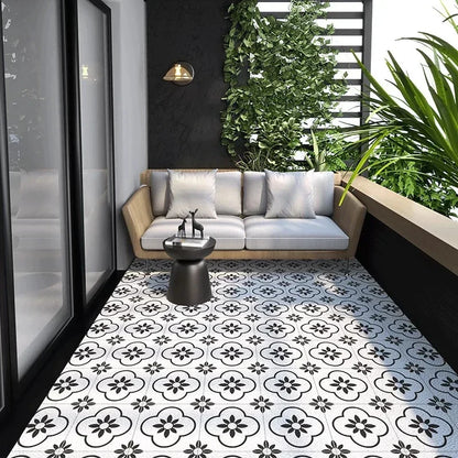 Geometrisch PVC Vloerkleed met Antislip - Keuken, Balkon & Woonkamer