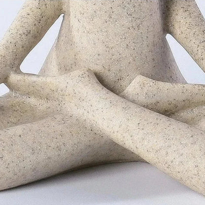 ZenJoy Woman in Yoga Statue – Modern Resin Interior Decoration