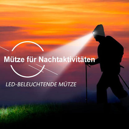 Sandsberg Afneembare LED Hoofdlamp muts