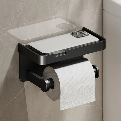 Saniflex Multifunctionele Toiletrolhouder – Modern Ontwerp en Praktische Functionaliteit