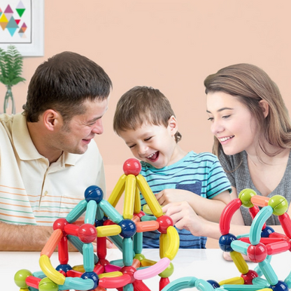 Magnet Construction Magnetisch Bouwspeelgoed – Educatief Montessori Speelgoed vanaf 2 Jaar