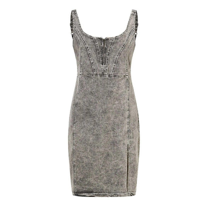 LunaBelle Off-Shoulder Midi Jurk