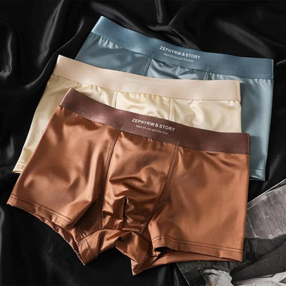 Zijdezachte Herenboxershort met Sculptuurpasvorm – De Luxe Lichaamsvormer