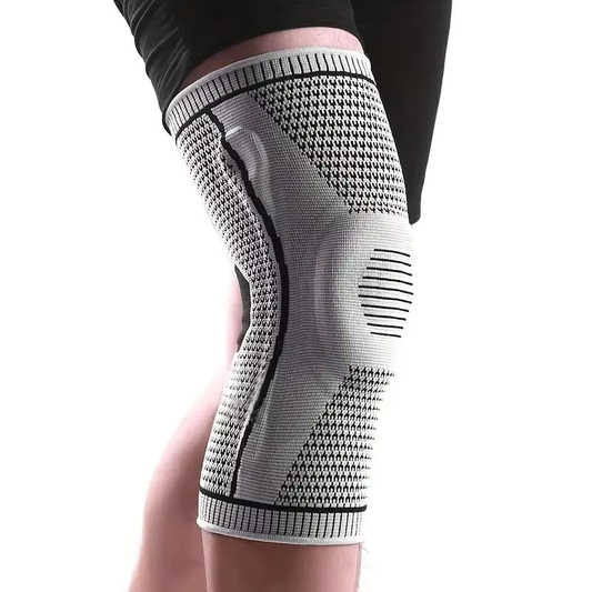 FlexiKnee Compressiebrace – Ondersteunende Kniebrace bij Pijn, Zwelling & Stijfheid
