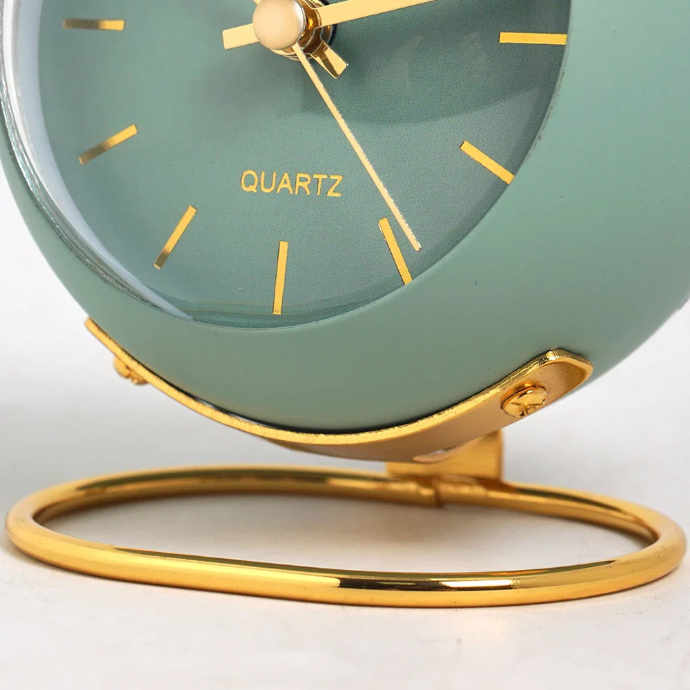 Minimalistische Scandinavische Bureauklok met Stil Quartz-Uurwerk