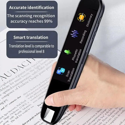 TaalScan Pen – Slimme Vertaalpen met 123 Talen, Offline Scannen & Fotovertaling