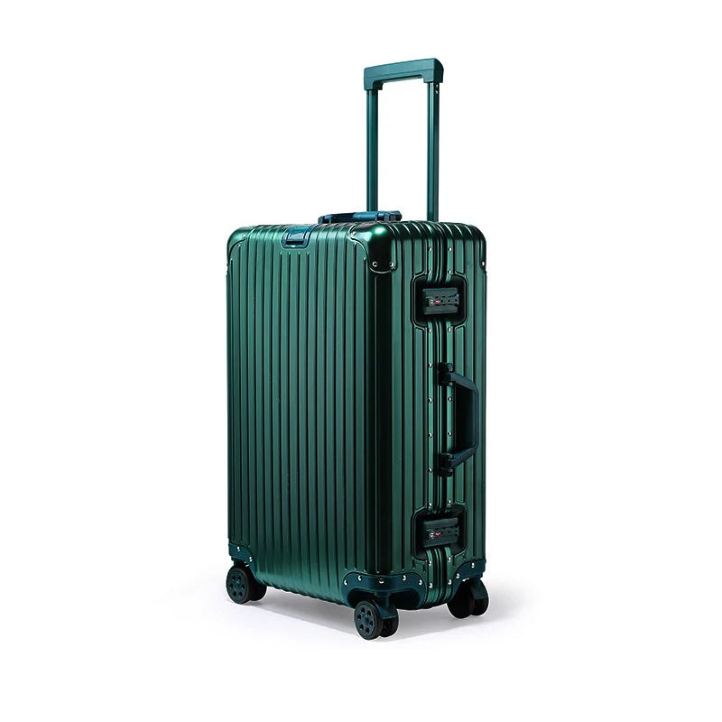 Tirana Aluminium Koffer – Luxe Reiskoffer van Aluminium-Magnesium