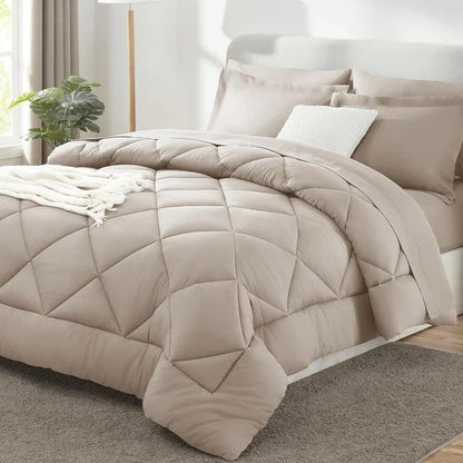 Polyester Winterdekbed Kingsize Effen - Zacht en Huidvriendelijk