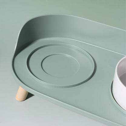 Scandinavische Stijl Dubbele Voerbak Voor Je Hond of Kat