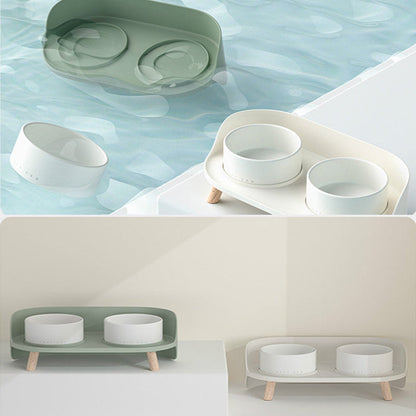 Scandinavische Stijl Dubbele Voerbak Voor Je Hond of Kat