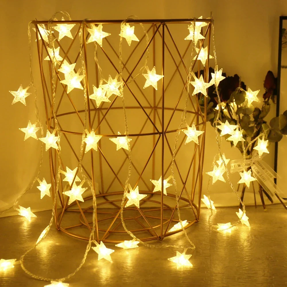 Sterren LED Lichtslinger - Sfeerverlichting voor Tuin, Terras & Binnen