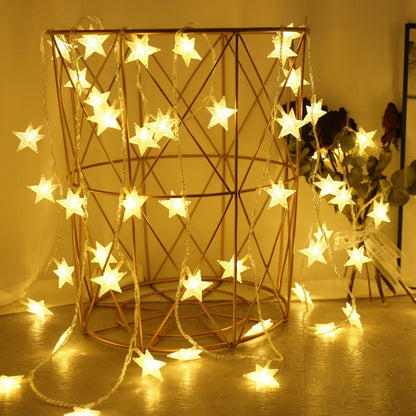 Sterren LED Lichtslinger - Sfeerverlichting voor Tuin, Terras & Binnen