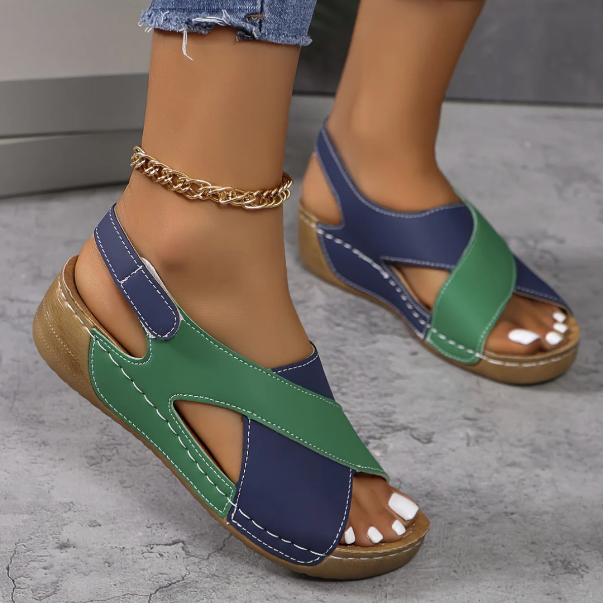 ZomerSteun Orthopedische Dameswandelsandalen – Ademend & Comfortabel voor Elke Dag
