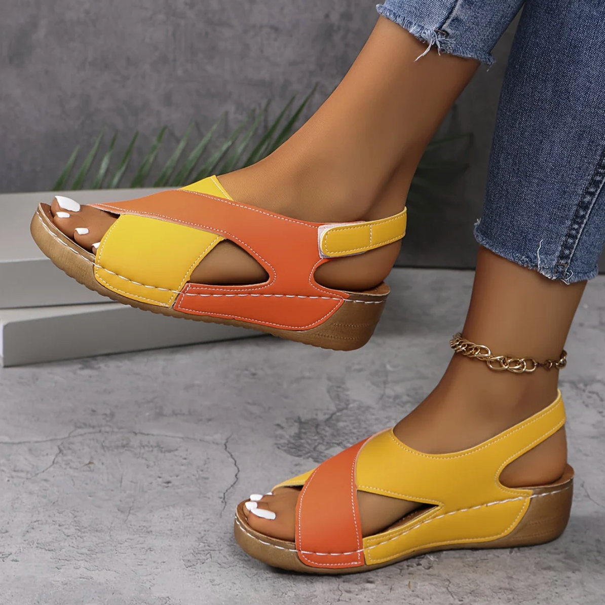 ZomerSteun Orthopedische Dameswandelsandalen – Ademend & Comfortabel voor Elke Dag