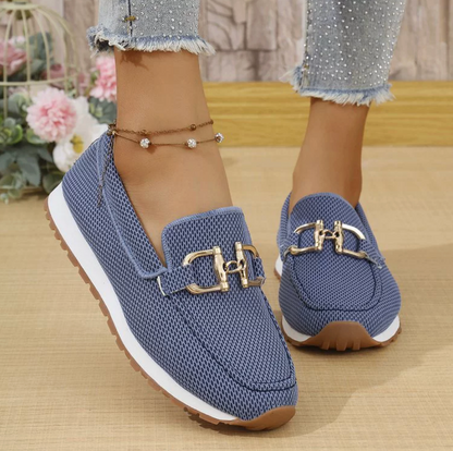 Dames Comfort Loafer Sneakers met Antislipzool en Lichtgewicht