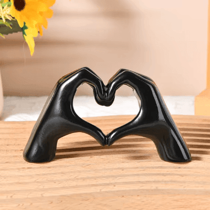 LoveSculpt Houten Hartdecoratie – Handgemaakt Symbool van Liefde