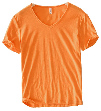 Linnen Katoenen V-Hals Shirt Heren – Ademend en Comfortabel