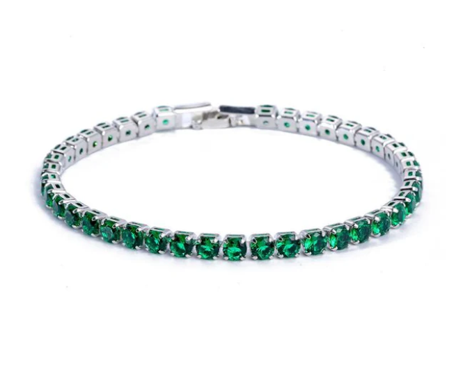 Zirkonia Tennisarmband Zilver - Verstelbaar 16-20 cm