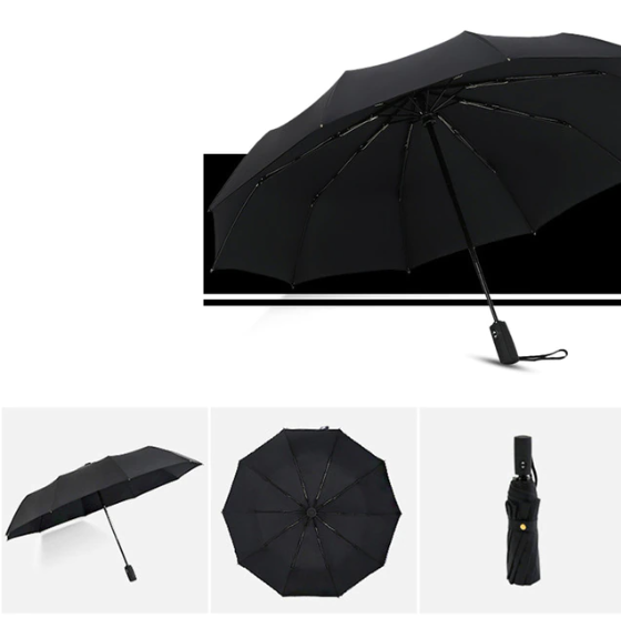 StormShield Automatische Paraplu – Windbestendige Stormparaplu met Omgekeerd Sluitmechanisme