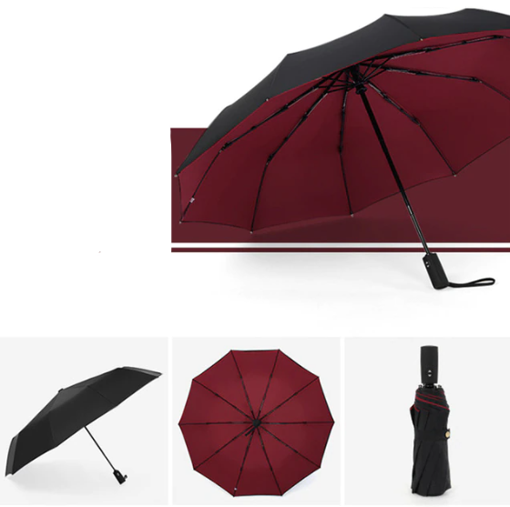 StormShield Automatische Paraplu – Windbestendige Stormparaplu met Omgekeerd Sluitmechanisme