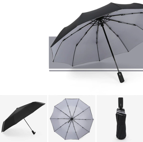StormShield Automatische Paraplu – Windbestendige Stormparaplu met Omgekeerd Sluitmechanisme