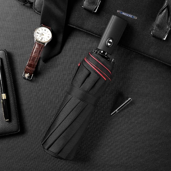 StormShield Automatische Paraplu – Windbestendige Stormparaplu met Omgekeerd Sluitmechanisme