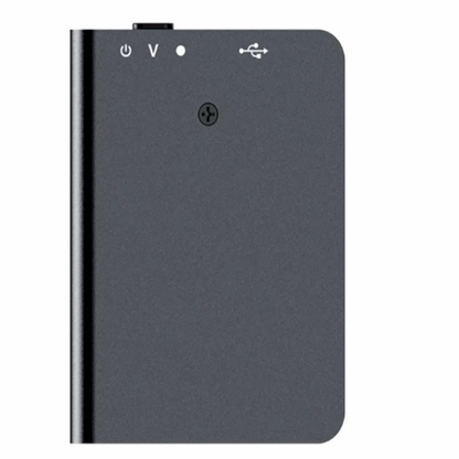 Ultra-dunne digitale voice recorder met spraakactivatie en 16GB opslag