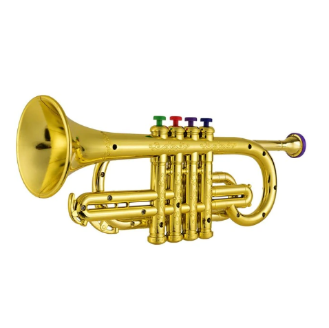 Speeltrompet voor kinderen - Muzikaal speelgoed met 4 toetsen