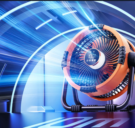 Riley 3-in-1 Campingventilator met LED en Powerbank – 20.000mAh Outdoor Ventilator met Haak & Afstandsbediening