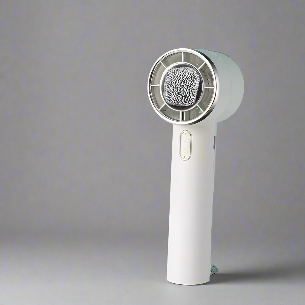 Skye Mini Ventilator met Koelplaat – Draagbare Ventilator met 100 Snelheden en Verstelbare Bries