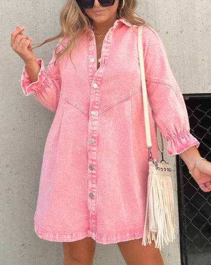 DenimBelle Overhemdjurk van Denim