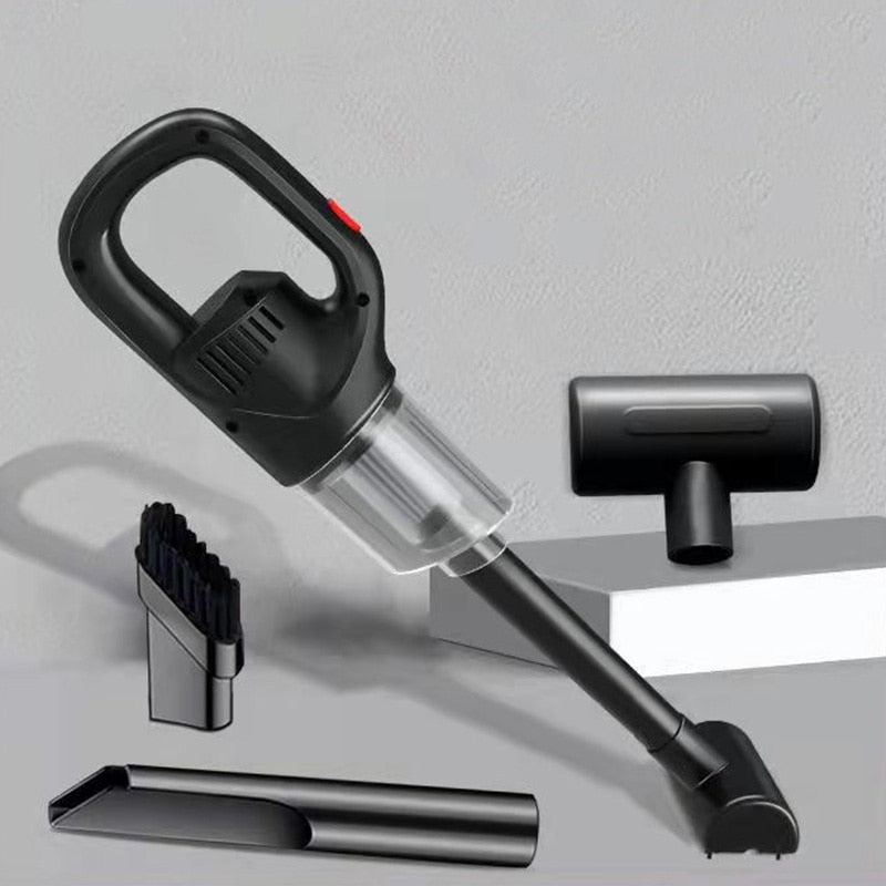 Compacte Draadloze Autostofzuiger met Turbo Zuigkracht