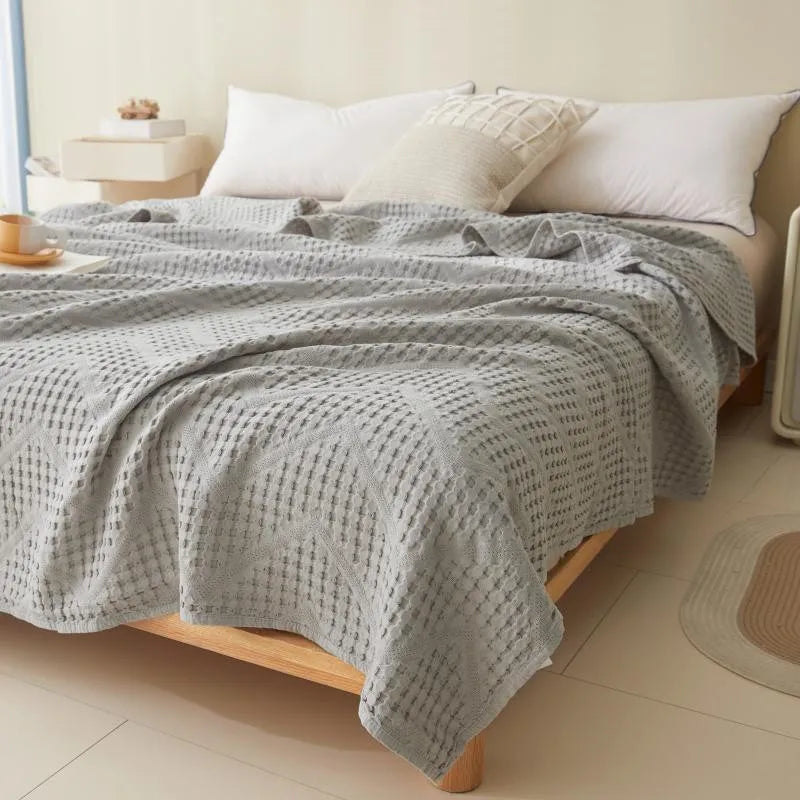 Scandinavische Katoenen Muslin Plaid – 100% Katoen, Zacht & Ademend