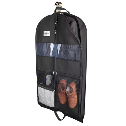 Hangende Kledingorganizer met Dubbelzijdige Rits - 43 Inch Pak Opberger