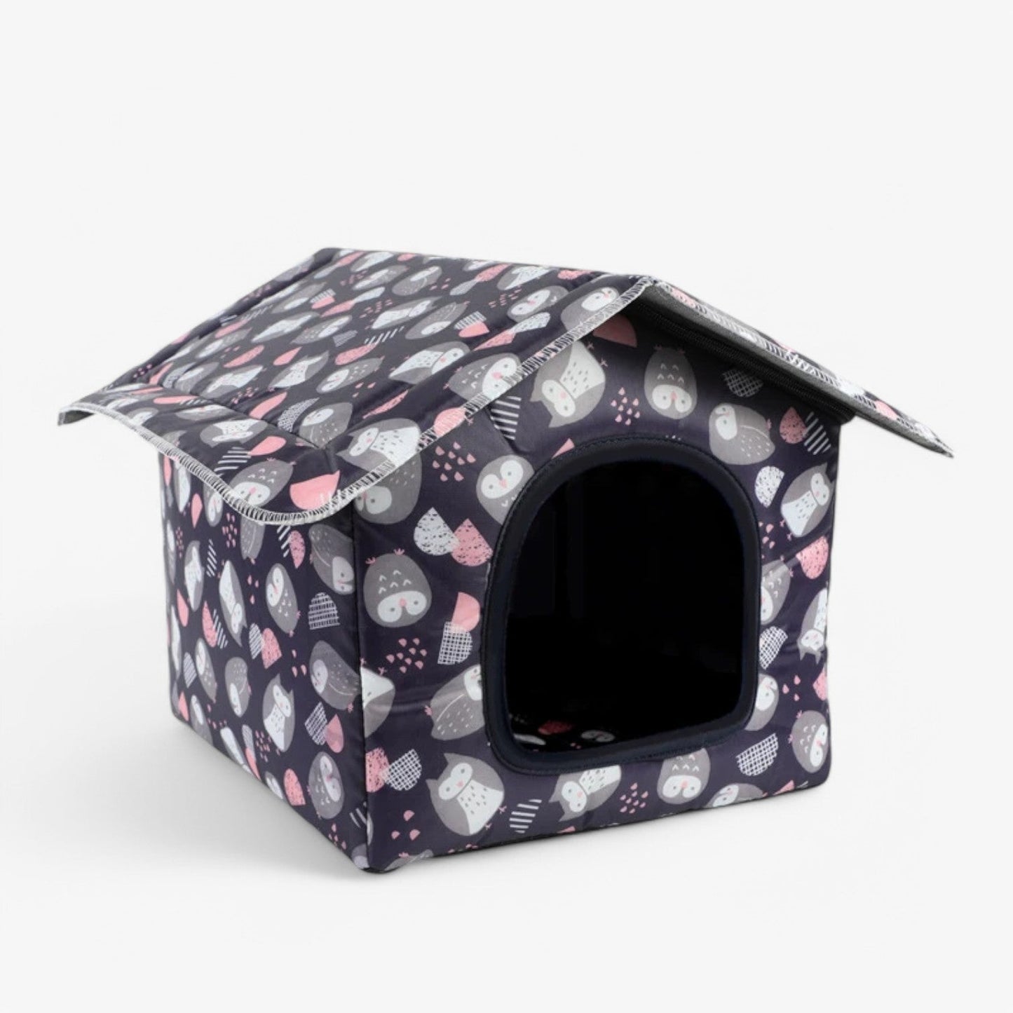 Weerbestendig Dierenhuis "KnusNest" voor Katten en Kleine Honden